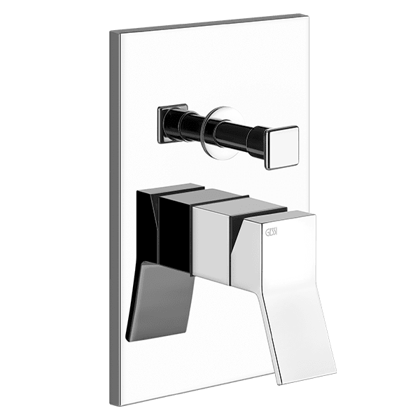 Gessi Rettangolo K Wall Mixer with Diverter