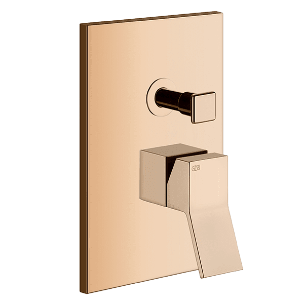 Gessi Rettangolo K Wall Mixer with Diverter