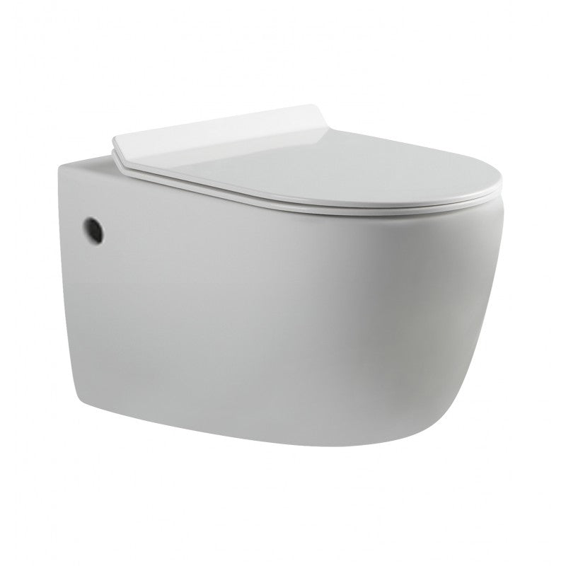 BelBagno Alexander-R Rimless Wall Hung Toilet Pan