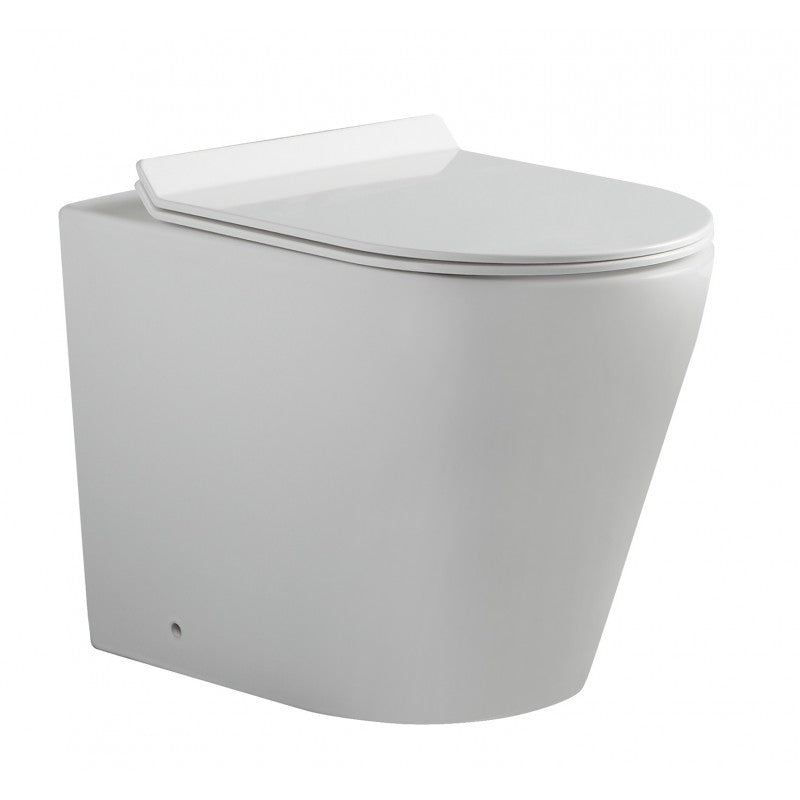 BelBagno Flay-R Rimless Wall Faced Toilet Pan