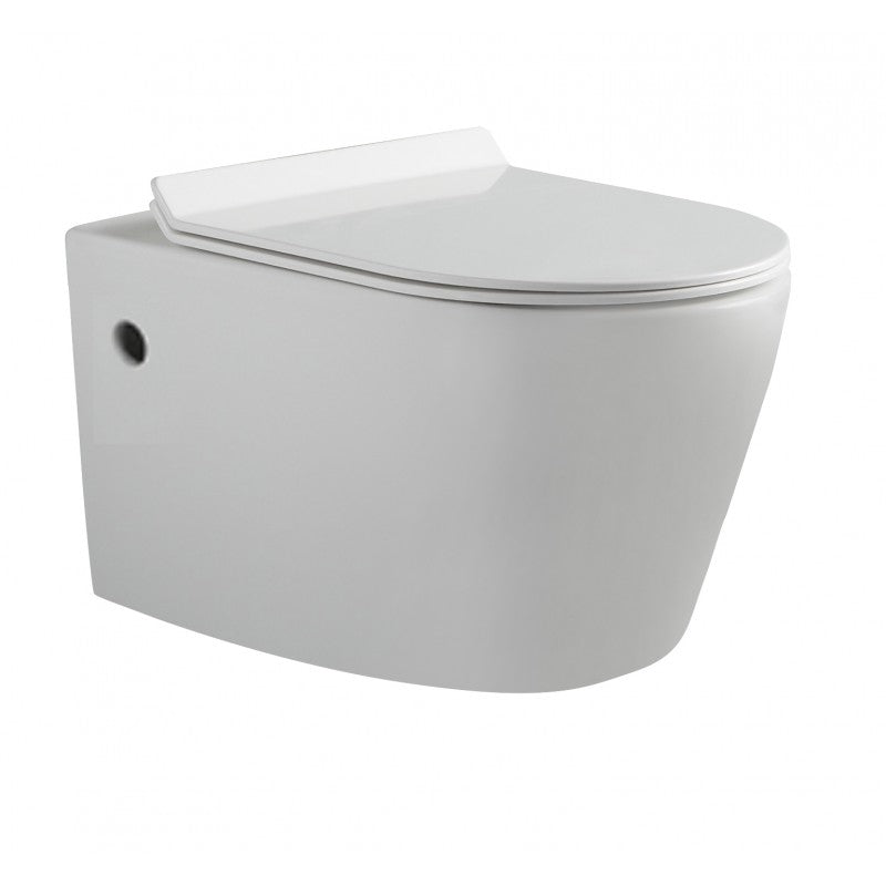 BelBagno Flay-R Rimless Wall Hung Toilet Pan