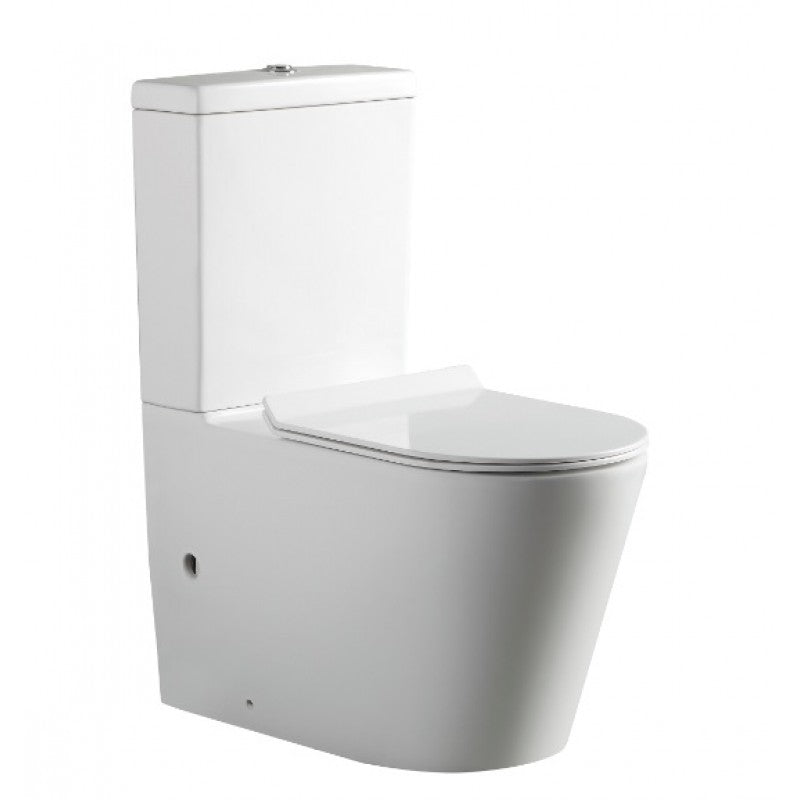 BelBagno Flay-R Rimless Toilet Suite