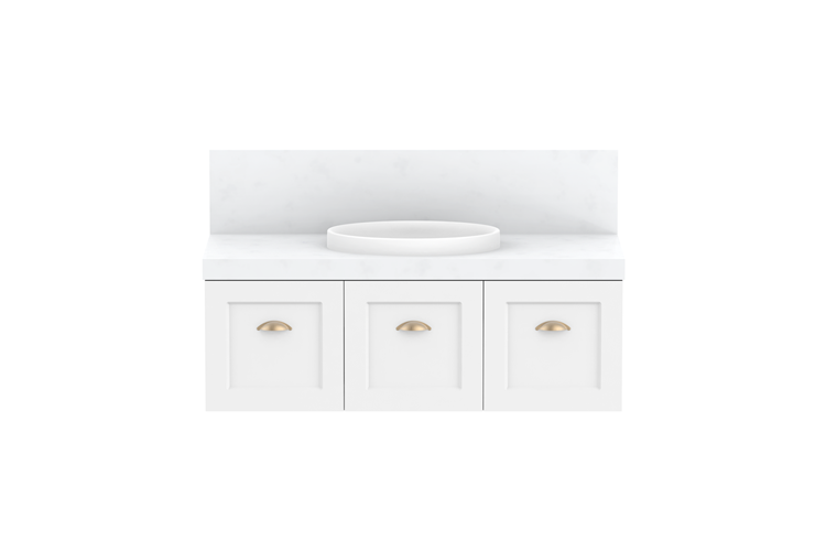 ADP London 1200mm Wall Hung Vanity Centre Bowl