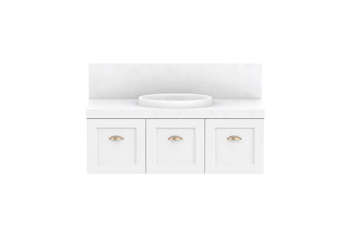 ADP London 1200mm Wall Hung Vanity Centre Bowl