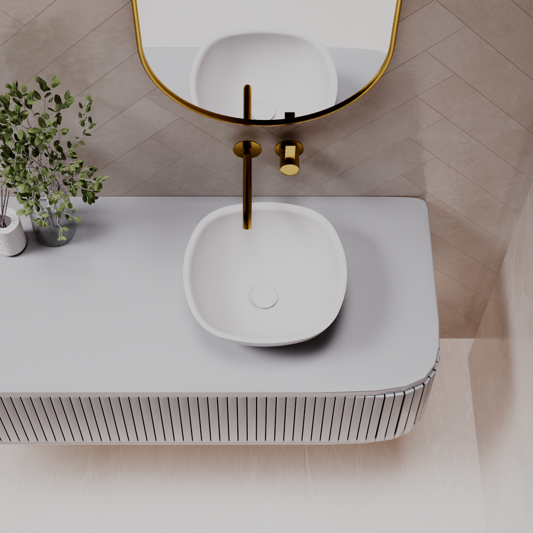 Pietra Bianca Marcello Counter Top Basin