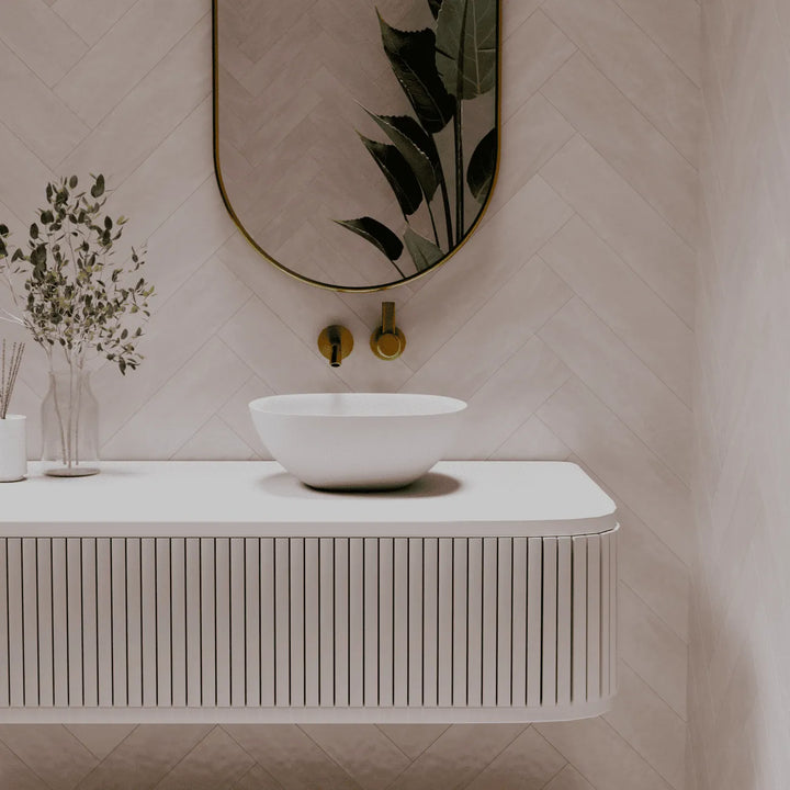 Pietra Bianca Marcello Counter Top Basin