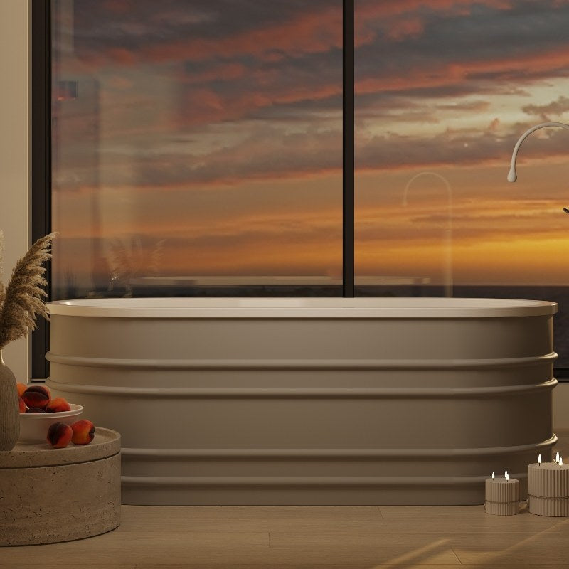 BelBagno Bucciano Freestanding Bath