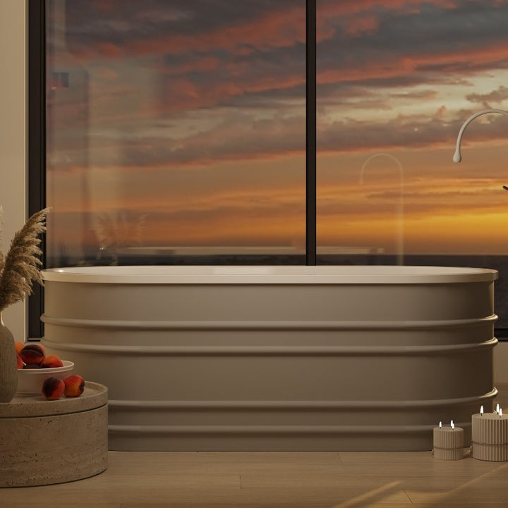 BelBagno Bucciano Freestanding Bath