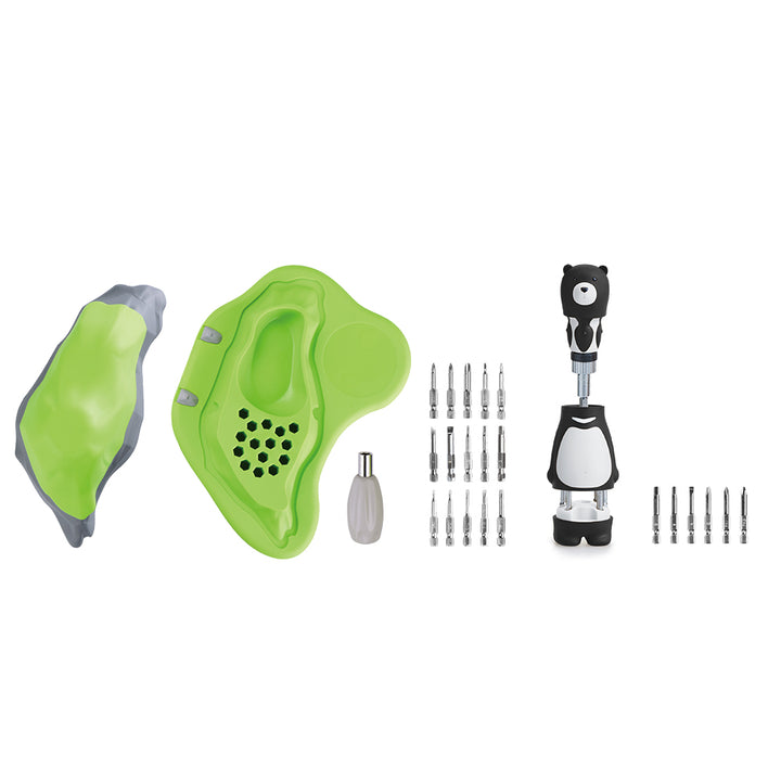 iThinking Bear Papa &amp; His Home Ratchet Screwdriver Set
