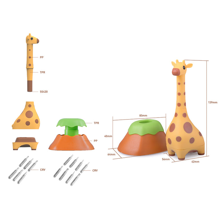 iThinking Giraffe &amp; Her Home Precision Screwdriver 14 Bit