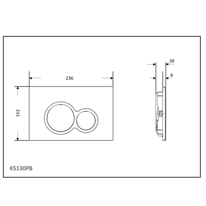 B&amp;H In-wall Flush Panel