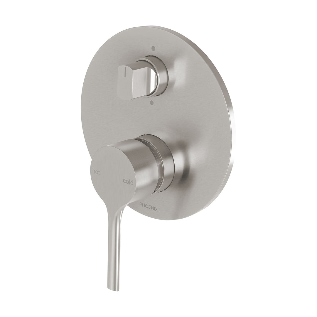 Phoenix Vivid Slimline Oval SwitchMix Shower / Bath Diverter Mixer Fit-Off Kit