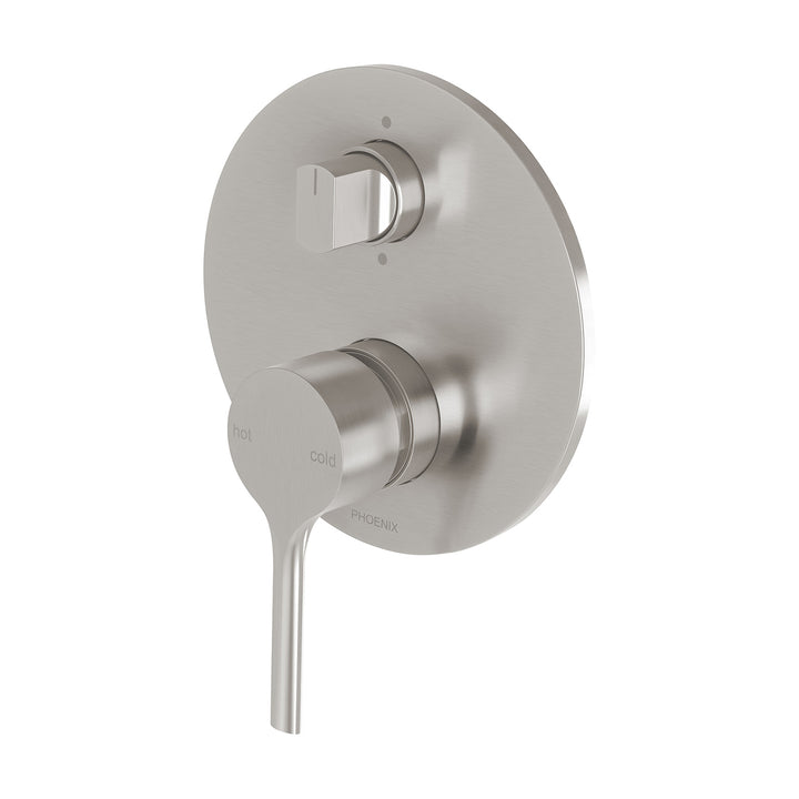 Phoenix Vivid Slimline Oval SwitchMix Shower / Bath Diverter Mixer Fit-Off Kit