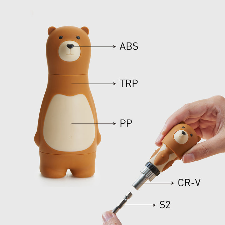 iThinking Bear Papa Ratchet Screwdriver Set