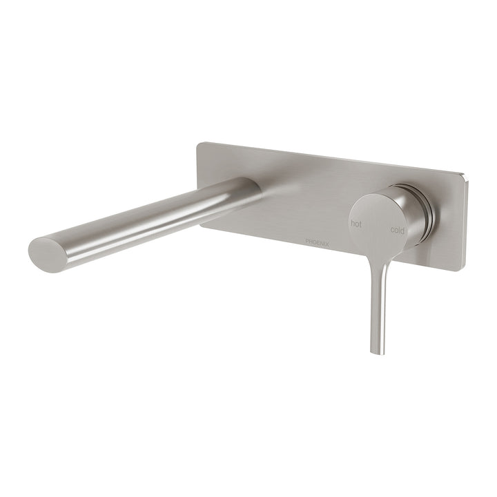 Phoenix Vivid Slimline Oval SwitchMix Wall Basin / Bath Mixer Set Fit-Off Kit